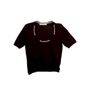 Alexander wang bodycon T-shirt